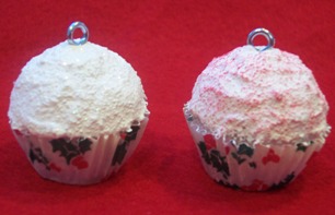 cupcake Christmas ornament craft